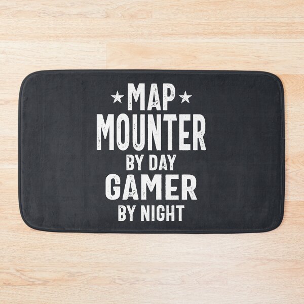 Item preview, Map Mounter By Day Gamer By Night - Job Title Gift designed and sold by cidolopez.
