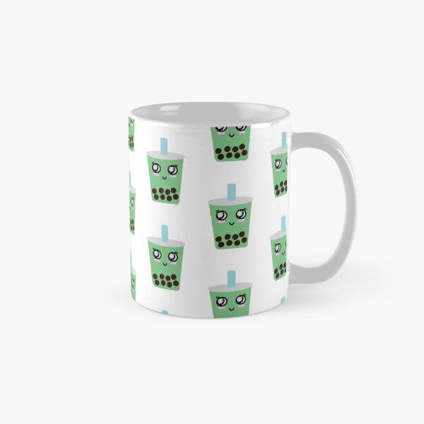 Item preview, Matcha boba milk tea - offset pattern designed and sold by tothemoons.