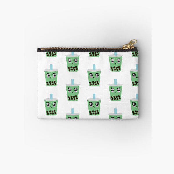 Item preview, Matcha boba milk tea - offset pattern designed and sold by tothemoons.