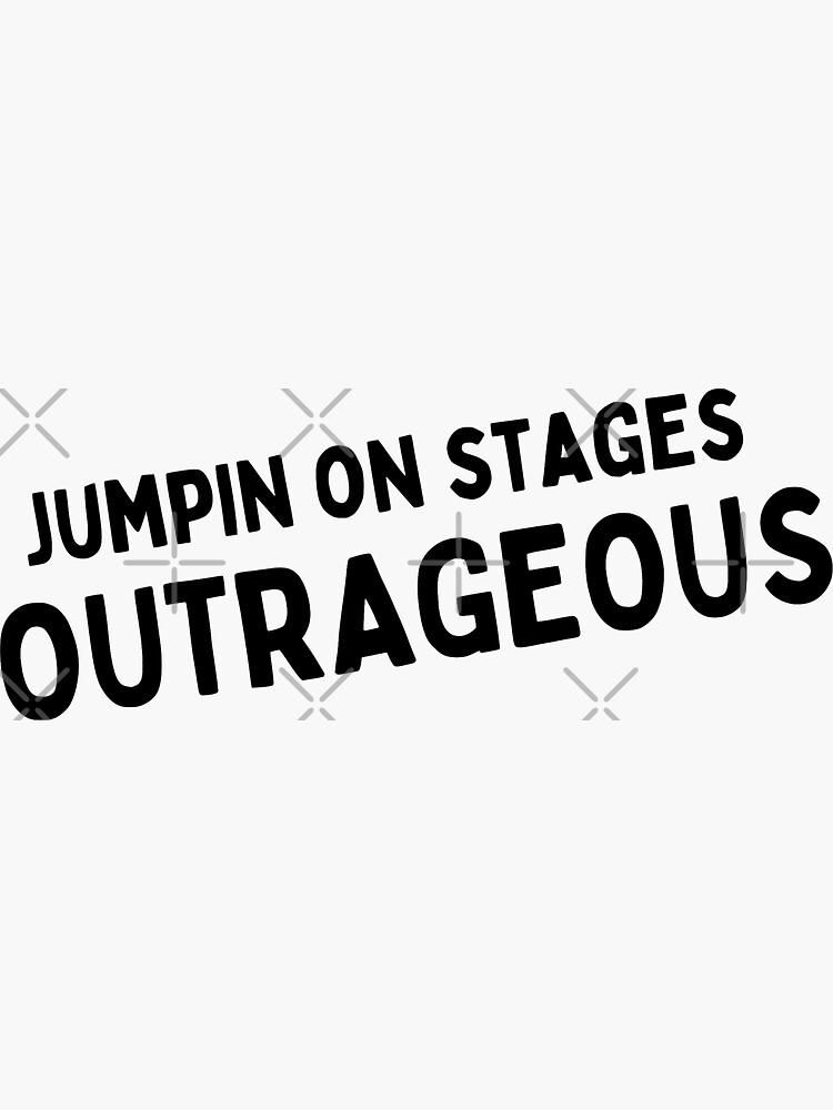 "Jumpin on Stages Outrageous Wayv Lyrics Action Figure Kick Back