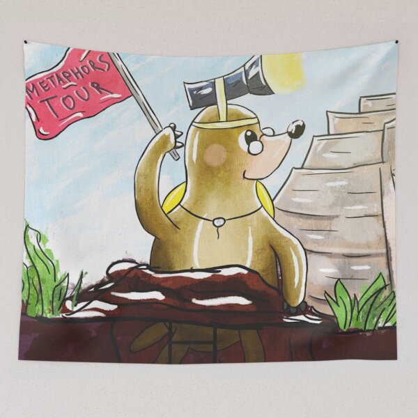 Item preview, Metaphor Mole Tour designed and sold by BookBuzz.