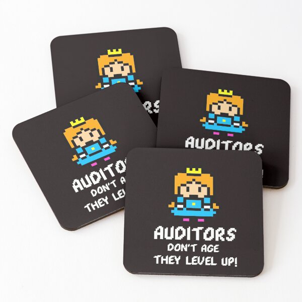 Item preview, Auditors dont age, they level up! designed and sold by Evartdesign.