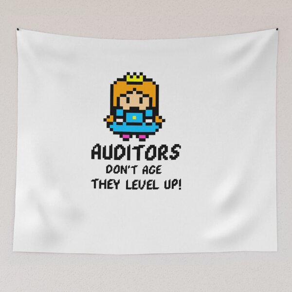 Item preview, Auditors dont age, they level up! designed and sold by Evartdesign.