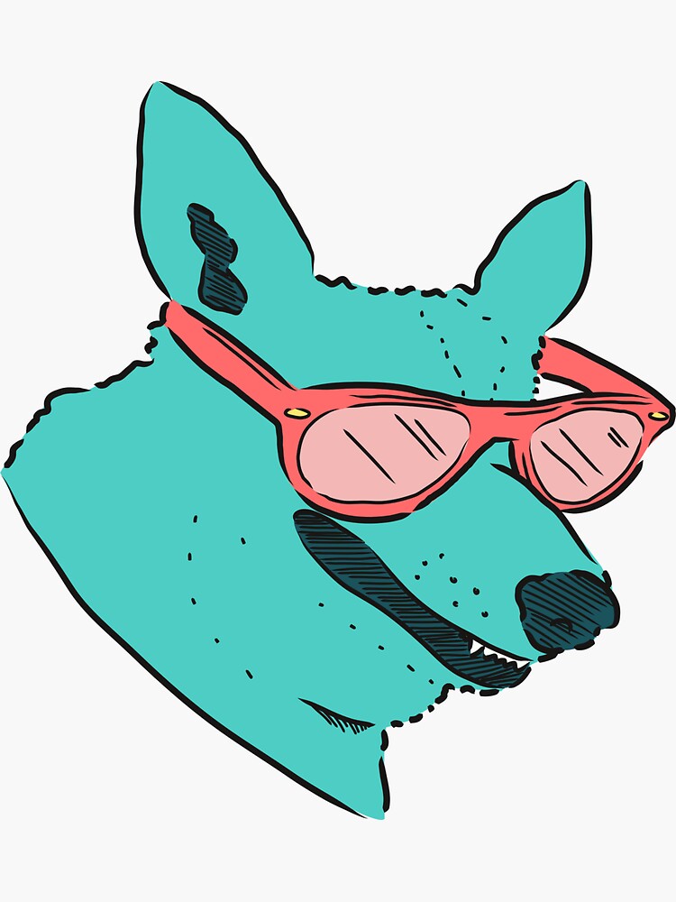 Thumbnail 3 of 3, Sticker, Barkeley designed and sold by jessemillar.