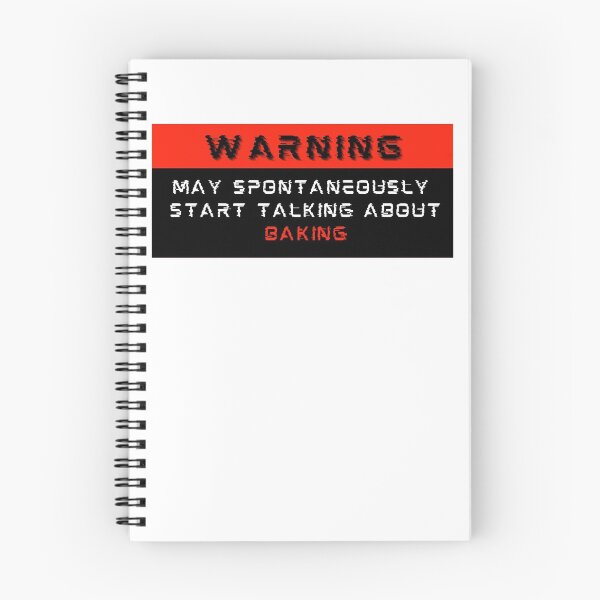 Item preview, Warning: may spontaneously start talking about Baking designed and sold by Mucchhad.