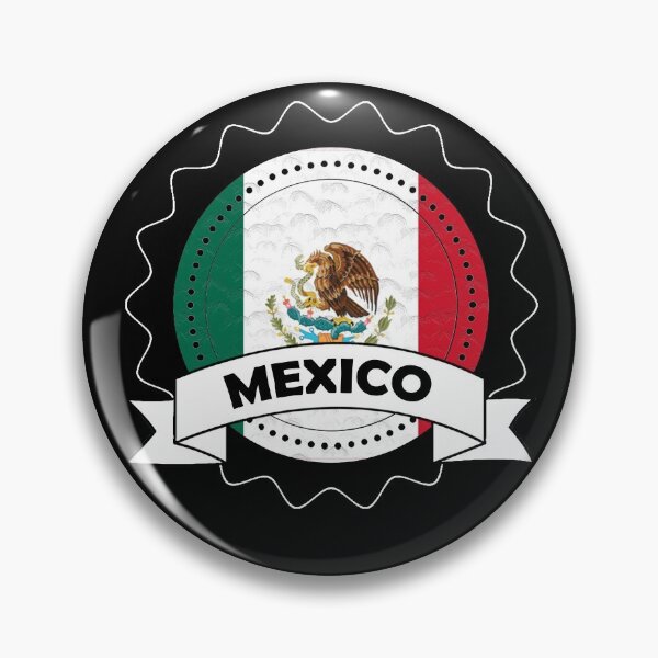 Item preview, Mexico Emblem-Badge-Flag designed and sold by Gina-Driada.