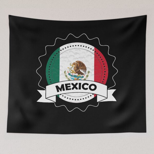 Item preview, Mexico Emblem-Badge-Flag designed and sold by Gina-Driada.
