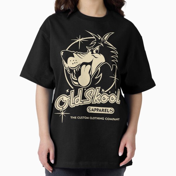 Aperçu de l'œuvre Vêtements Lone Wolf Oldskool créée et vendue par dpi-print.