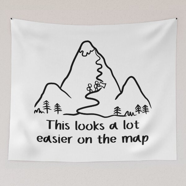 Item preview, Funny hiking design, mountaineering designed and sold by claudiasartwork.