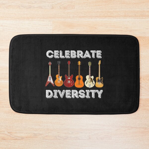 Artikelvorschau, Feiern Sie Diversity Funny Guitar Lover Guitarist Gift TShirt68 entworfen und verkauft von etamarapk.
