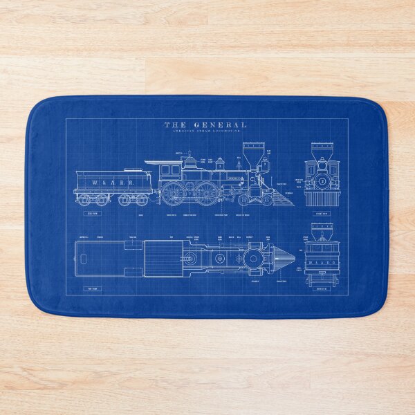 Item preview, The General. American Steam Locomotive (Blueprint) designed and sold by BGALAXY.