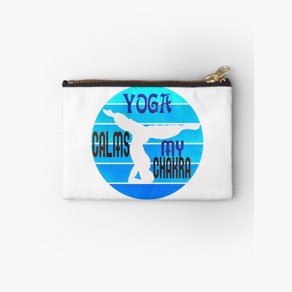 Item preview, Yoga Calms My Chakra (Blue) designed and sold by superdumb70.