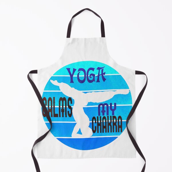 Item preview, Yoga Calms My Chakra (Blue) designed and sold by superdumb70.