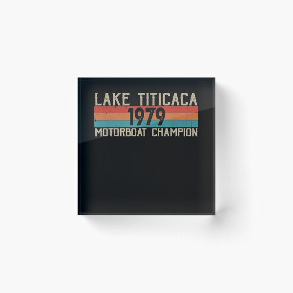 Item preview, Lake Titicaca Motorboat  Champion designed and sold by JohnnieJSmith.