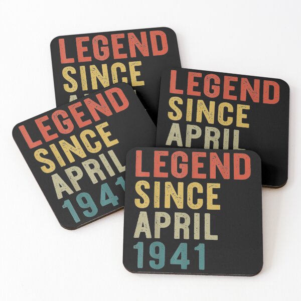 Item preview, Legend Since April 1941 Shirt 80th Birthday Gift 80 Yrs Old designed and sold by JohnnieJSmith.