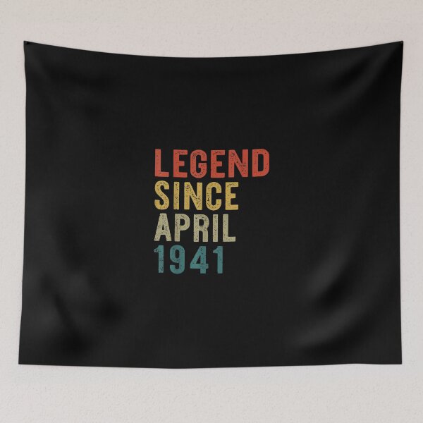 Item preview, Legend Since April 1941 Shirt 80th Birthday Gift 80 Yrs Old designed and sold by JohnnieJSmith.