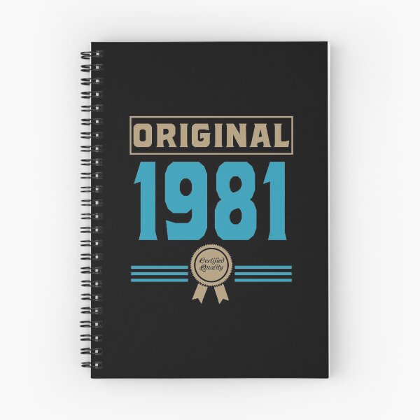 Item preview, Original 1981 Quality Certified birthday gift design designed and sold by rodmendonca.