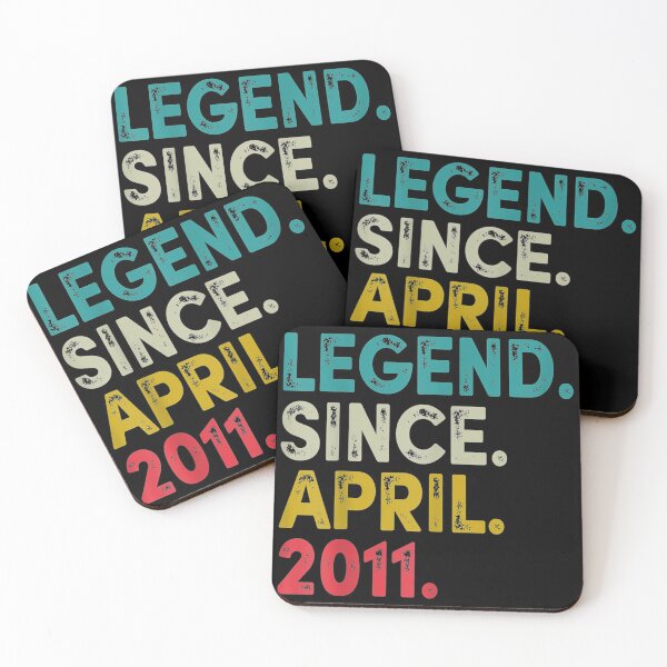 Item preview, Legend Since April 2011 Boy Girl 10 Years Old 10th Birthday designed and sold by JohnnieJSmith.
