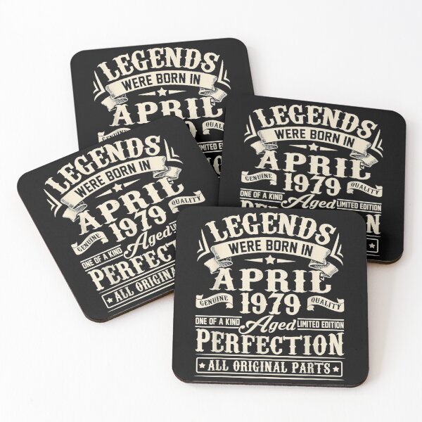 Item preview, Legends Were Born In April 1979 42nd Birthday designed and sold by JohnnieJSmith.