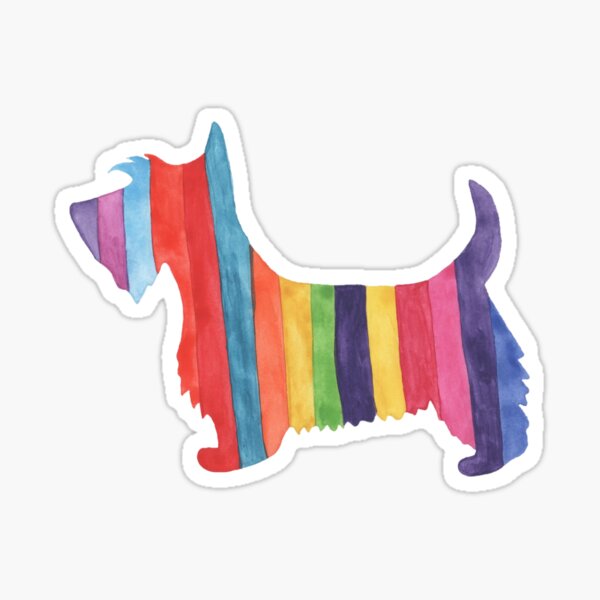 Scottish terrier Pegatina