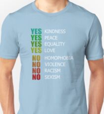 Gay Pride LOVE IS LOVE Rainbow, Pride Week Swag, Equality Gifts, Equal Rights, Love Everyone Unisex T-Shirt