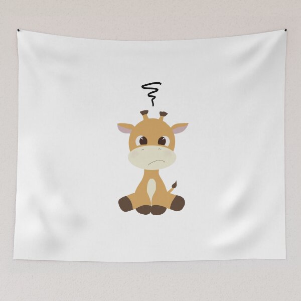 Item preview, Sad Baby Giraffe designed and sold by MaddyJadeArt.