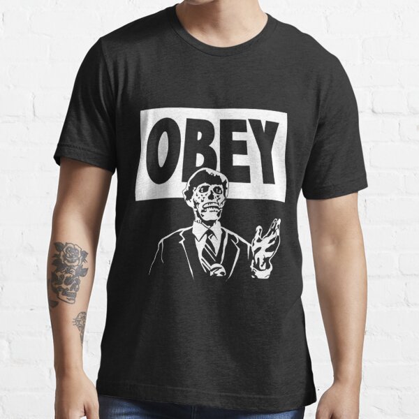OBEY Mind T-Shirt" Essential T-Shirt Sale by LaurenGrady | Redbubble