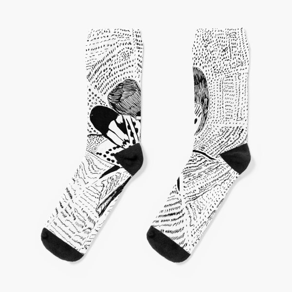 Boonie Groove Spotted Lanternfly Design Socks