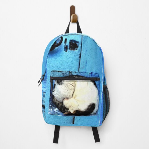 Item preview, Cat of the Blue City, Chefchaouen, Morocco designed and sold by buckal.