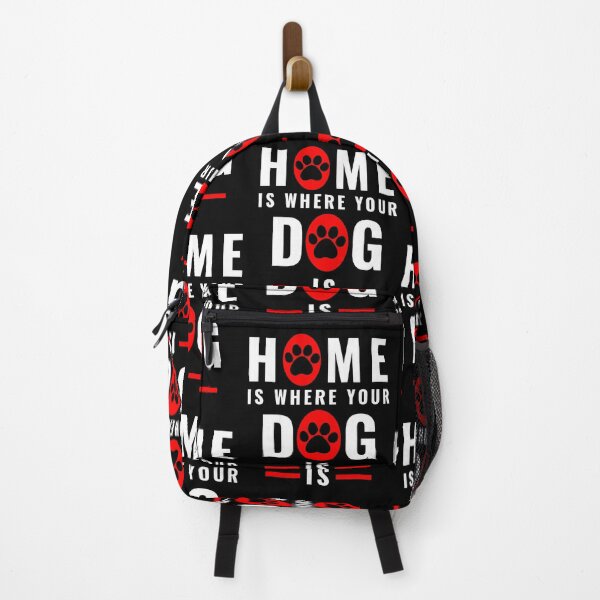 Item preview, HOME IS WHERE YOUR DOG IS designed and sold by Hussain Shirts.