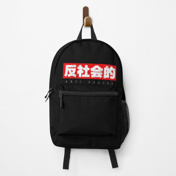 Item preview, Anti Social Japanese Kanji Aesthetic Vaporwave Anime designed and sold by 187designz.