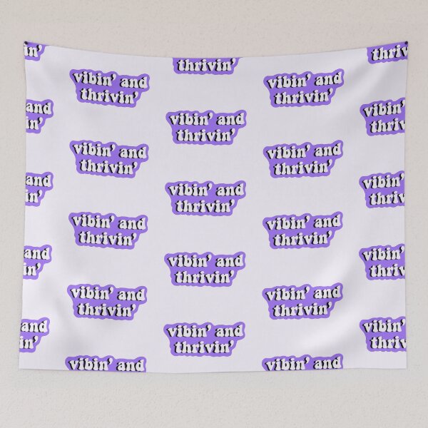 Item preview, Vibin’ and Thrivin’  designed and sold by littlebloom.