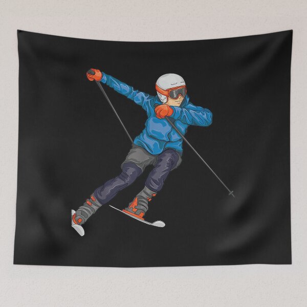 Item preview, Dabbing Skier Cute Downhill Skiing Racer Funny Dab Ski Gift designed and sold by etamarapk.