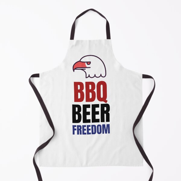 Item preview, BBQ BEER FREEDOM hawk 4th of July  designed and sold by bosilvercat.