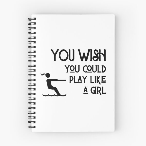 Item preview, Waterskiing: You wish you could play like a girl designed and sold by TheGreenGoat.