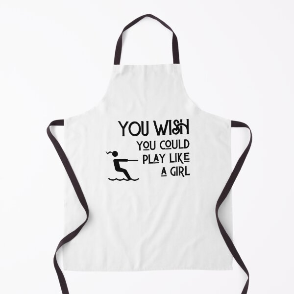 Item preview, Waterskiing: You wish you could play like a girl designed and sold by TheGreenGoat.