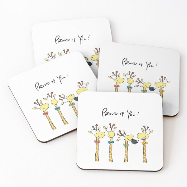 Item preview, Giraffes with Bowties - Proud of You! designed and sold by jacquelinengyl.
