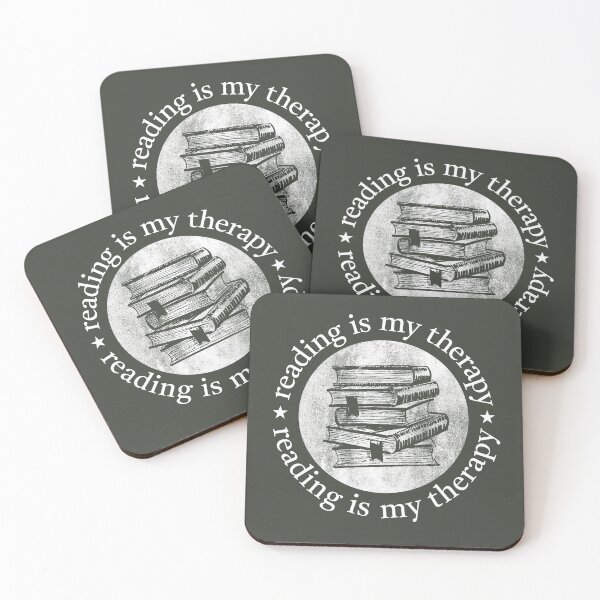 Item preview, Reading Is My Therapy designed and sold by Fotografille.