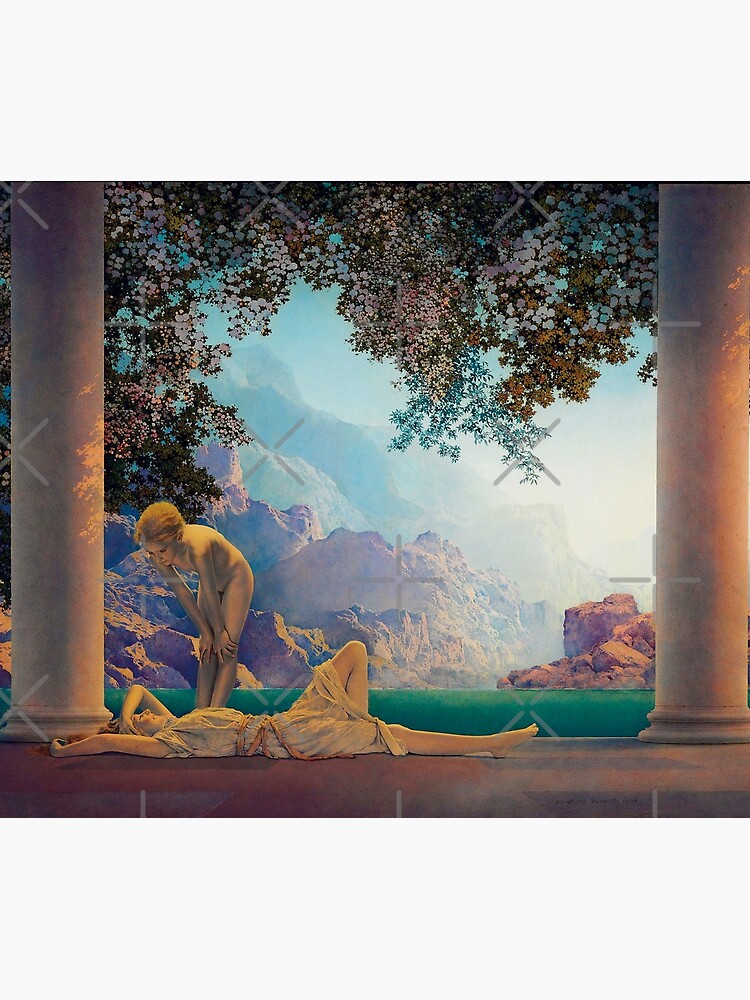 Maxfield Parrish. Daybreak. 1923