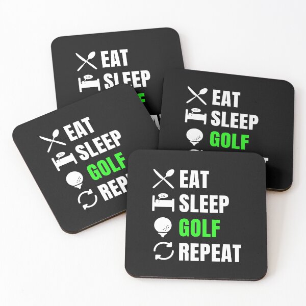 Item preview, Eat Sleep Golf Repeat, Funny Golf Shirt, Gift for golf lover shirt. designed and sold by Sarocha Kaewsanod.