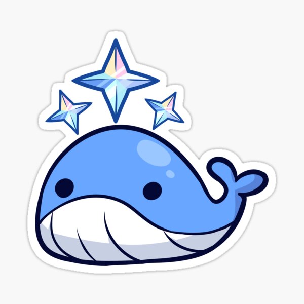 Item preview, Primogem Whale | Genshin Impact designed and sold by mrdandandan.