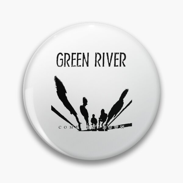 Item preview, Green Grunge American River Band designed and sold by Batubatre.