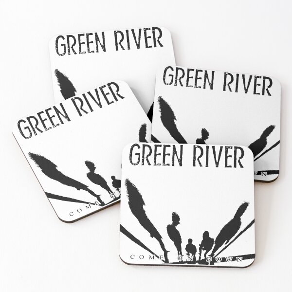 Item preview, Green Grunge American River Band designed and sold by Batubatre.