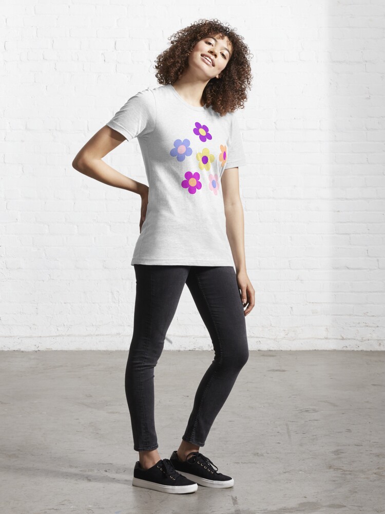 NataliePaskell Flower Power Design T-Shirt