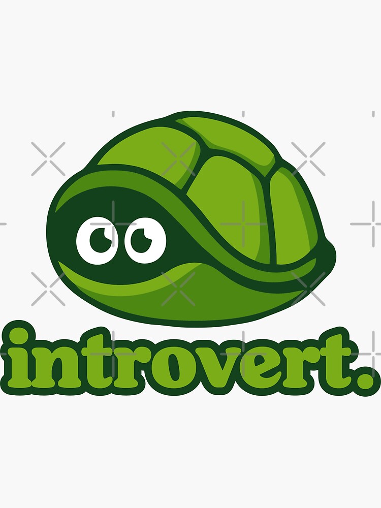 Gift Sticker : I Am Closed Today For Introvert Art Social