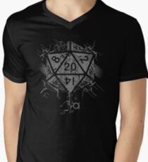 D20 Of Power Men's V-Neck T-Shirt