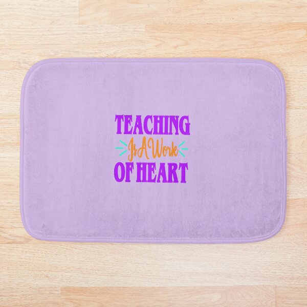 Item preview, Teaching Is A Work Of Heart designed and sold by LemonCreations.