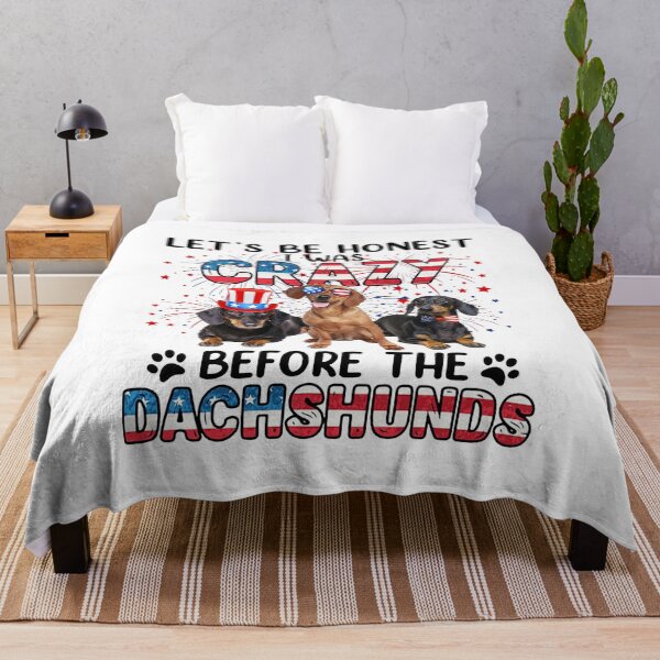 Item preview, I WAS CRAZY BEFORE THE DACHSHUNDS designed and sold by Princez21.
