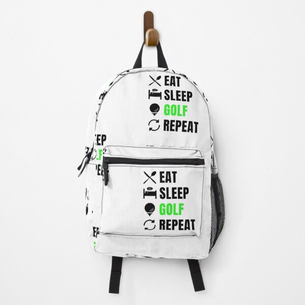 Artikelvorschau, Eat Sleep Golf Repeat, lustiges Golfhemd, Geschenk für Golfliebhaberhemd. entworfen und verkauft von Sarocha Kaewsanod.