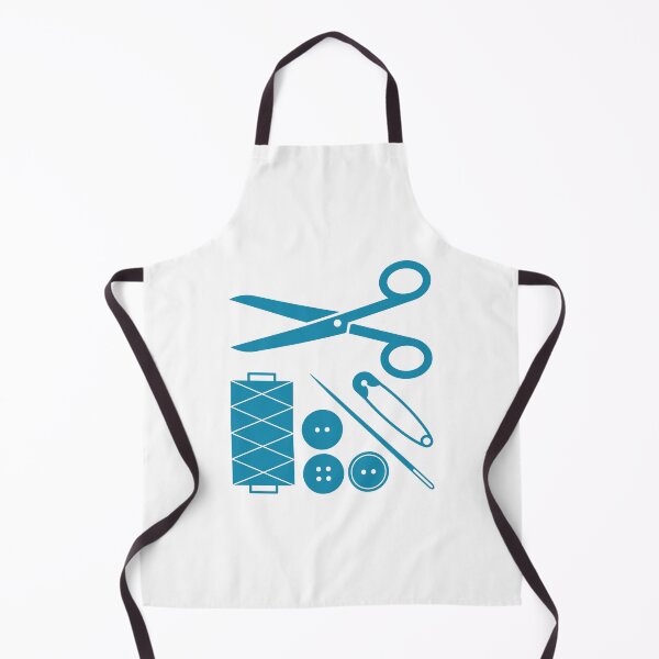Item preview, Scissors, safety pin, needle, thread and buttons designed and sold by nikolae.